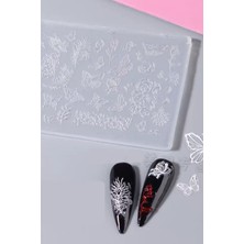 Easy Beauty Ince Nail Art Silikon Kalıp 3D Nail Art Desen Kalıbı, Tırnak Süsleme Desen Charm Tırnak Çarm