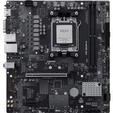 MSI Msı Pro B840M-B Am5 Ddr5 8000MHZ(OC) HDMI VGA 2x M.2 USB 5 Gbs 2.5g Lan Matx