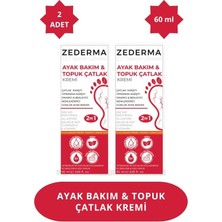 Zederma Ayak Bakım & Topuk Çatlak Kremi (2 Adet)