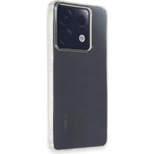 Bst Newface Xiaomi Poco X6 Kılıf Lüx Şeffaf Silikon Yeni Telefon Hediyesi