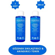 Zederma Gözenek Sıkılaştırıcı ve Arındırıcı Tonik &peeling & Nemlendirici & Siyah Noktalara Karşı (2 Adet)