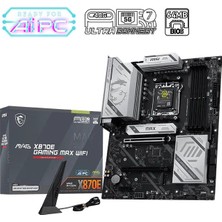 MSI Msı Mag X870E Gamıng Max Wıfı Ddr5 Amd X870