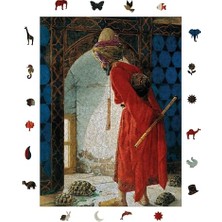 Get Store Ahşap Puzzle Yetişkin - Kaplumbağa Terbiyecisi - 450 Parça, 29 x 39 cm - Yapıştırıcı Folyo Dahil - Benzersiz Şekilli Parçalar & Özel Figürler - R1-22