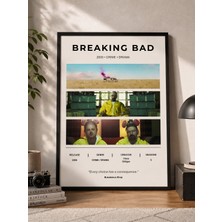 Bukalemun Shop breaking Bad Dizi Afişi - A4 Minimalist Poster