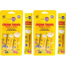 Get Store Tavuklu & Peynirli Sıvı Kedi Ödül Sı Islak  (2 Paketi)