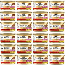 Get Store Gold Çifte Lezzet Sığır Etli & Tavuklu Yaş Kedi Sı (24 x 85 Gr)