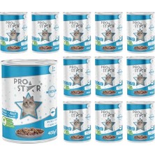 Get Store Yetişkin Kedi Balıklı ve Jöleli Konserve  400 gr x 12 Adet