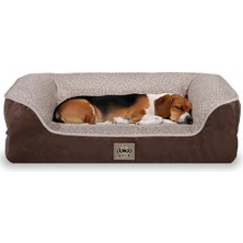 Get Store Sezar, Visco SÜNGERLI,%100 Su Geçirmez, Kolay Temizlenen, Çıkarılabilir Kılıflı, Kedi ve Köpek Yatağı (90 x 110)