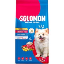 Get Store Solomon Yetişkin Küçük Irk Kuzu'lu Süper Premium Köpek Sı 9 kg Hipoalerjenik - Düşük Tahıllı - Yüksek Hayvansal Protein Oranlı - Tüy Dökülme Engelleyici - Kolay Sindirilebilir - Köpek Sı
