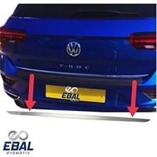 Ebal Oto Vw T-Roc Krom Bagaj Alt Çıta 2017 ve Üzeri P.çelik