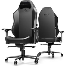 Get Store Apex Ghost Edition Pu Deri 4d Hafızalı Bel Destekli Oyuncu Koltuğu Siyah