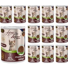 Get Store Yavru Kedi Kuzulu ve Jöleli Konserve Yaş  400 gr x 12 Adet