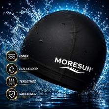 MORESUN  5 Adet Likralı Bez Deniz Havuz Bonesi