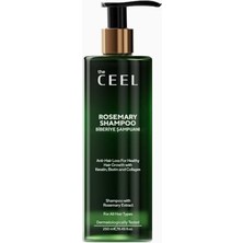 Get Store The Ceel Biberiye Saç Bakım Şampuanı 250 ml - Keratin, Biotin ve Hidrolize Kolajen Içeren Hacim ve Parlaklık Destekleyici Saç Şampuanı, Saç Derisi Ferahlatıcı Günlük Bakım Şampuanı