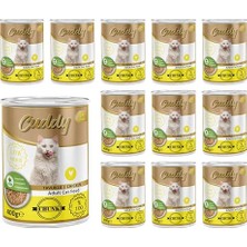 Get Store Yetişkin Kedi Tavuklu ve Jöleli Konserve  400 gr x 12 Adet