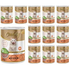 Get Store Yetişkin Kedi Somonlu Pate Yaş  400 gr x 12 Adet