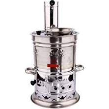 Empressco 10L Odunlu Semaver, Tek Musluk, Dayanıklı ve Şık Tasarım