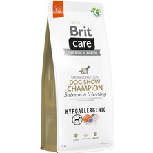 Get Store Dog Show Champion, Yarışma Köpekleri Kondisyonu Için, Hipoalerjenik, Somon Balıklı ve Ringa Balıklı Kuru , 12 kg
