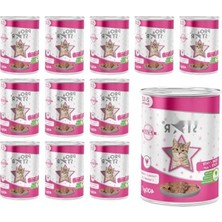Aesco Yavru Kedi Tavuklu Pate, 400 gr x 12 Adet Set
