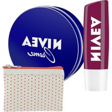 Aesco Nemlendirici Krem 30ML ve Dudak Bakım Kremi 4.8gr, Hafif Bordo, Pürüzsüzleştirici