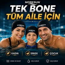 Moresun 10 Adet Likralı Bez Deniz Havuz Bonesi