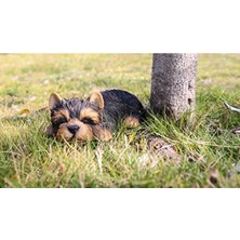 Aesco Yorkshire Terrier Heykeli, Siyah, Evcil Hayvan Dostları Için