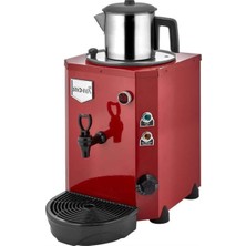Empressco Mini Jumbo 9 Litre Tek Demlikli Çay Kazanı, Kırmızı, Pratik ve Şık Tasarım