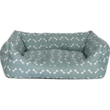 Aesco Mint-Beyaz Renk Kedi ve Köpek Yatağı 50X60CM