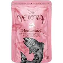 Aesco Somon ve Ton Balıklı Kedi Maması, Jöle Içinde, 70 Gram