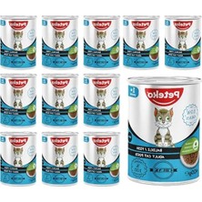Aesco Yetişkin Kedi Balıklı ve Jöleli Konserve Mama 400 gr x 12 Adet