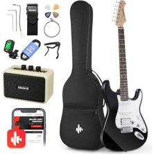 Aesco Solak Elektro Gitar Seti, Acemi Kullanıcılar Için Uygun