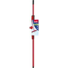 Aesco Hafif ve Dayanıklı Çek Çek Yer Sileceği - 130 cm Kırmızı