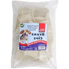 Aesco Beyaz Deri Cips 400 Gram - Doğal Köpek Ödül Maması
