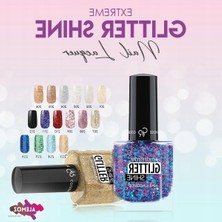 Aesco Uzun Ömürlü Glitter Shine Oje, No: 202