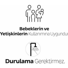 Seraç , Xl Lavanta Kokulu Bebek Vücut Temizleme Havlusu 50 Yaprak, Beyaz