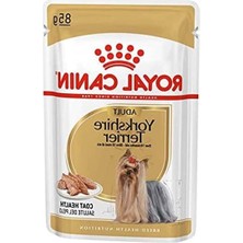 Aesco Royal Canin Yorkshire Terrier Pouch Yetişkin Köpekler Için Konserve , 85 G (4 Paketi)