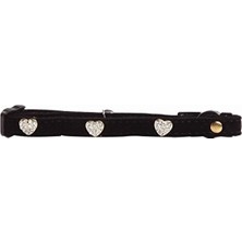 Aesco Kalp Taşlı Parlak Kedi Boyun Tasması, 30 cm