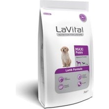 Aesco Büyük Irk Yavru Köpekler Için Kuzu Etli Mama, 15 kg