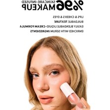 Aesco Nemlendirici Allık Ruj ve Göz Farı, Soft Mocha Renk, 504 Nude