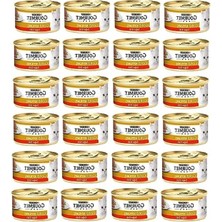 Aesco Kıyılmış Sığır Etli Yaş Kedi Maması, 24 x 85 gr