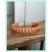 Aesco Ayarlanabilir ve Dayanıklı El Yapımı Paracord Köpek Tasması