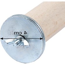 Aesco 20 cm Ahşap Kuş Tüneği - Doğal Malzeme