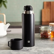 Aesco 1 Litre Kapasiteli Termos, Çift Duvarlı Yalıtım ile Sıcak Tutma Özelliği