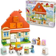 Aesco Bluey Ailesinin Evi ve Eğitici Hafıza Oyunu Seti, 3 Yaş ve Üzeri Çocuklar Için