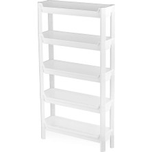Go İthalat Rafty 5 Katlı Sepet Organizer Düzenleyici Raf Ünitesi 465X145X870MM (5468)