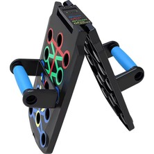 Get Store Sensörlü Dijital Ekranlı Katlanabilir Çok Fonksiyonlu Fitness Şınav Tahtası Platformu