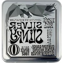 Aesco Ernie Ball John Mayer Silver Slinky Nikel Sarılı Elektro Gitar Telleri 3'lü Paket Teneke Kutu 10,5-47 Ölçü