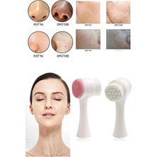 Aesco Çift Taraflı Yüz Temizleme Fırçası - Arındırıcı ve Peeling Özellikli