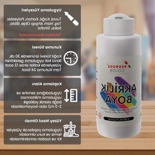 Aesco 120 ml Hardal Renk Akrilik Boya, Sanatsal Kullanım Için