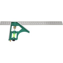 Get Store Walfront 12 Inç Kare Kombinasyon, Evrensel, Ayarlanabilir Paslanmaz Çelik, Çok Fonksiyonlu, Dik Açılı Cetvel, Ölçüm Aletleri